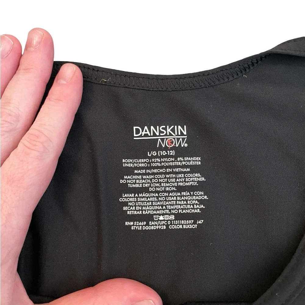 Danskin Now Black Dance Leotard